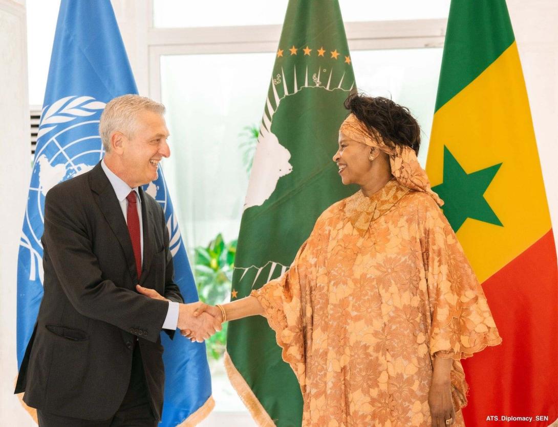 Visite au Sénégal de M. Filippo Grandi, Haut-Commissaire des Nations Unies pour les réfugiés